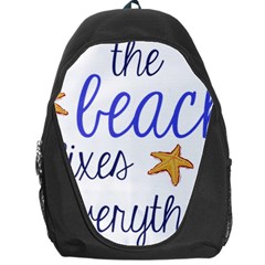 The Beach Fixes Everything Backpack Bag by OneStopGiftShop