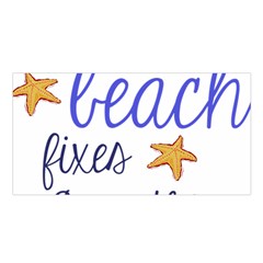 The Beach Fixes Everything Satin Shawl