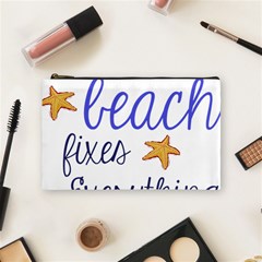 The Beach Fixes Everything Cosmetic Bag (medium) 