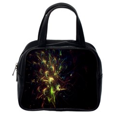 Fractal Flame Light Energy Classic Handbags (one Side)