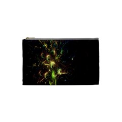 Fractal Flame Light Energy Cosmetic Bag (small)  by Nexatart