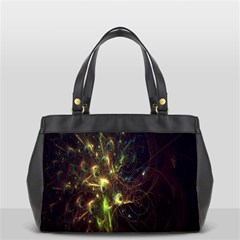 Fractal Flame Light Energy Office Handbags (2 Sides)  by Nexatart