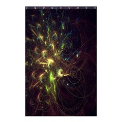 Fractal Flame Light Energy Shower Curtain 48  X 72  (small)  by Nexatart