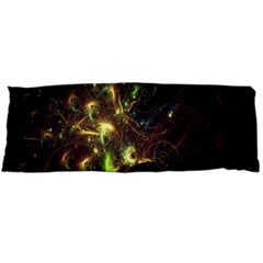 Fractal Flame Light Energy Body Pillow Case (dakimakura) by Nexatart