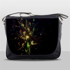 Fractal Flame Light Energy Messenger Bags