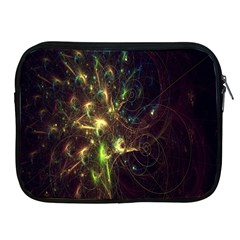 Fractal Flame Light Energy Apple Ipad 2/3/4 Zipper Cases by Nexatart