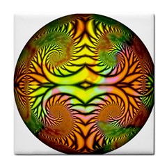 Fractals Ball About Abstract Tile Coasters by Nexatart