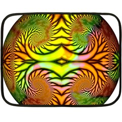 Fractals Ball About Abstract Fleece Blanket (mini) by Nexatart