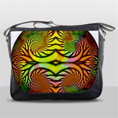 Fractals Ball About Abstract Messenger Bags