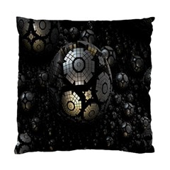 Fractal Sphere Steel 3d Structures Standard Cushion Case (two Sides) by Nexatart