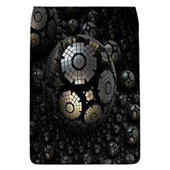 Fractal Sphere Steel 3d Structures Flap Covers (l) 