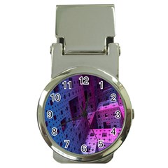 Fractals Geometry Graphic Money Clip Watches by Nexatart