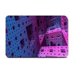 Fractals Geometry Graphic Small Doormat 