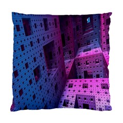 Fractals Geometry Graphic Standard Cushion Case (one Side) by Nexatart