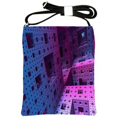 Fractals Geometry Graphic Shoulder Sling Bags