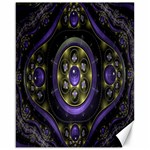 Fractal Sparkling Purple Abstract Canvas 16  x 20   15.75 x19.29  Canvas - 1