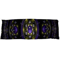 Fractal Sparkling Purple Abstract Body Pillow Case Dakimakura (two Sides) by Nexatart