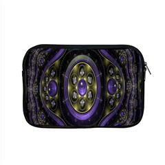 Fractal Sparkling Purple Abstract Apple Macbook Pro 15  Zipper Case