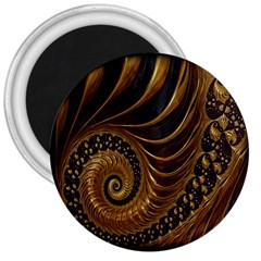 Fractal Spiral Endless Mathematics 3  Magnets