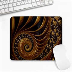 Fractal Spiral Endless Mathematics Large Mousepads