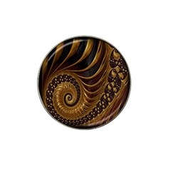 Fractal Spiral Endless Mathematics Hat Clip Ball Marker