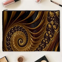 Fractal Spiral Endless Mathematics Cosmetic Bag (xxxl)  by Nexatart