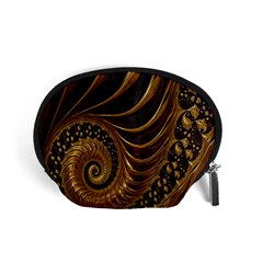 Fractal Spiral Endless Mathematics Accessory Pouches (small) 