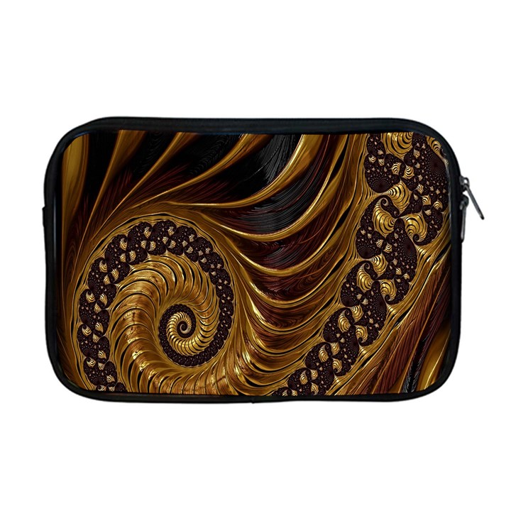 Fractal Spiral Endless Mathematics Apple MacBook Pro 17  Zipper Case