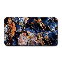 Frost Leaves Winter Park Morning Medium Bar Mats by Nexatart