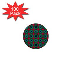 Geometric Patterns 1  Mini Buttons (100 Pack) 