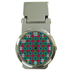 Geometric Patterns Money Clip Watches by Nexatart