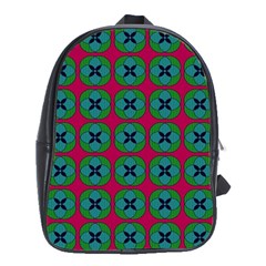 Geometric Patterns School Bags (xl) 