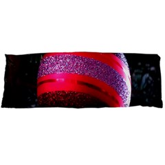 Glass Ball Decorated Beautiful Red Body Pillow Case (dakimakura) by Nexatart