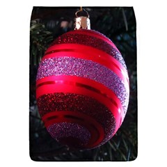 Glass Ball Decorated Beautiful Red Flap Covers (s)  by Nexatart