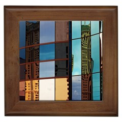 Glass Facade Colorful Architecture Framed Tiles