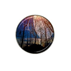 Full Moon Forest Night Darkness Hat Clip Ball Marker (10 Pack) by Nexatart