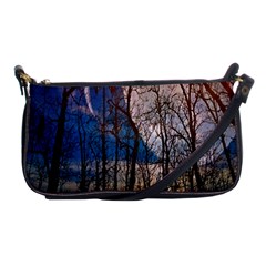 Full Moon Forest Night Darkness Shoulder Clutch Bags by Nexatart