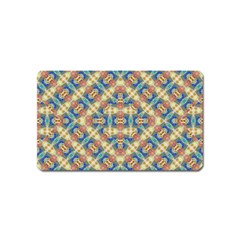 Modern Geometric Intricate Pattern Magnet (name Card) by dflcprints