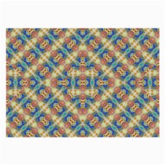 Modern Geometric Intricate Pattern Large Glasses Cloth by dflcprints