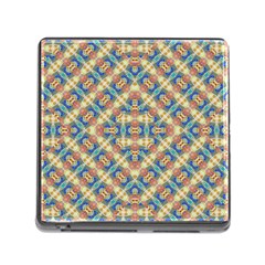 Modern Geometric Intricate Pattern Memory Card Reader (square) by dflcprints