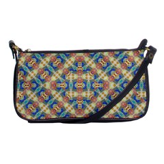 Modern Geometric Intricate Pattern Shoulder Clutch Bags by dflcprints