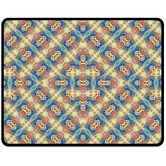 Modern Geometric Intricate Pattern Fleece Blanket (medium) 