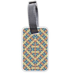 Modern Geometric Intricate Pattern Luggage Tags (one Side)  by dflcprints