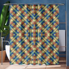 Modern Geometric Intricate Pattern Shower Curtain 60  X 72  (medium)  by dflcprints