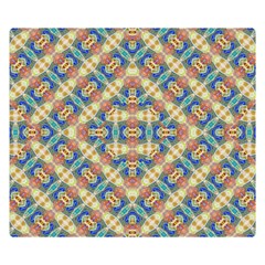 Modern Geometric Intricate Pattern Double Sided Flano Blanket (small)  by dflcprints