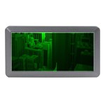 Green Building City Night Memory Card Reader (Mini) Front