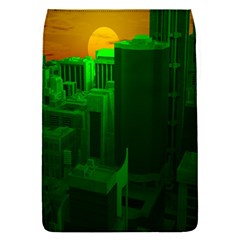 Green Building City Night Flap Covers (s)  by Nexatart