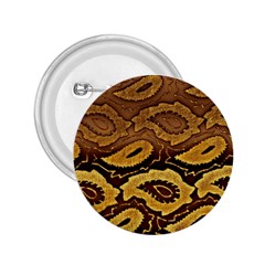 Golden Patterned Paper 2 25  Buttons