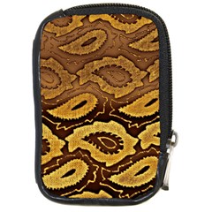 Golden Patterned Paper Compact Camera Cases