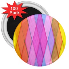 Graphics Colorful Color Wallpaper 3  Magnets (100 Pack)